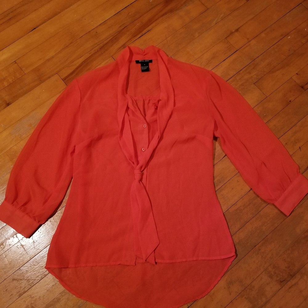 Blue Loop blouse